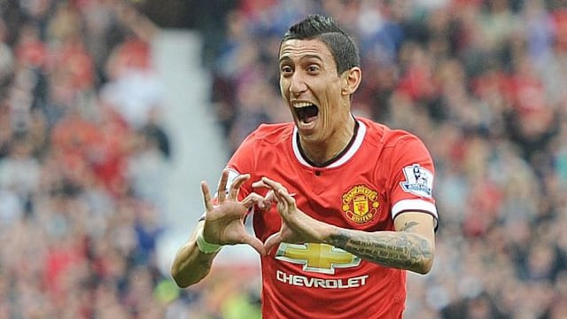 Manchester United ganó 4-0 con gol de Di María y debut de Radamel Falcao