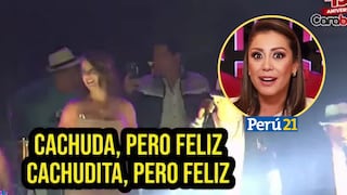 Karla Tarazona vive vergonzoso momento durante show: Le cantaron ‘cachuda, pero feliz’