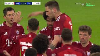 Bayern Munich golea en la Champions: Gnabry marcó el 4-0 ante Salzburgo [VIDEO]