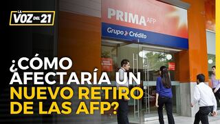 Joaquín Rey: ¿Cómo afectaría a los fondos de jubilación un nuevo retiro de AFP?