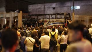 Tragedia en ex terminal Fiori: Olor a gasolina alertó a pasajeros para bajar de bus [VIDEOS]