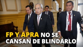 Fuerza Popular y el APRA blindan nuevamente a Pedro Chávarry