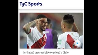 “Perú ganó y relegó a Chile”: la repercusión de la prensa internacional [FOTOS]