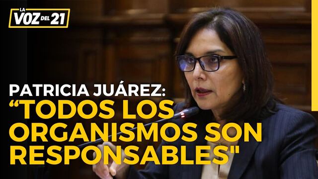 Patricia Juárez sobre infiltrado senderista en APP: “Todos los organismos son responsables”