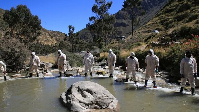 Derrame de zinc en Canta: empresa Volcan reporta avance en limpieza del río Chillón y piscigranjas de truchas