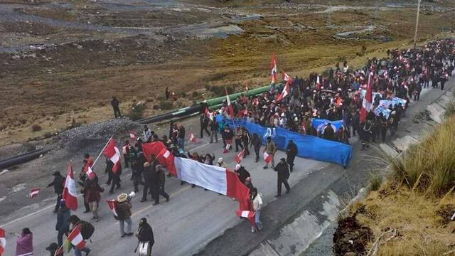 Antamina: manifestantes entran a la fuerza a instalaciones del campamento 