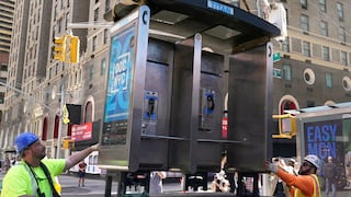 EE.UU.: Nueva York le dice adiós a su última cabina de teléfono público [VIDEO]
