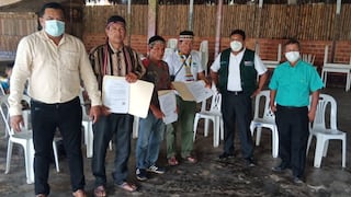 Loreto: Pobladores de 15 comunidades nativas recibieron títulos de propiedad