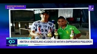 Reportan la muerte de uno de los venezolanos sospechoso de asesinar a empresarios en Arequipa