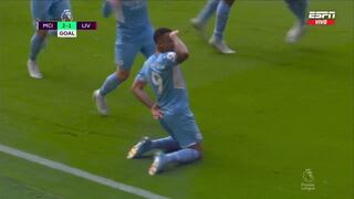 Manchester City vs. Liverpool: Gabriel Jesus define con frialdad y convierte el 2-1 [VIDEO]