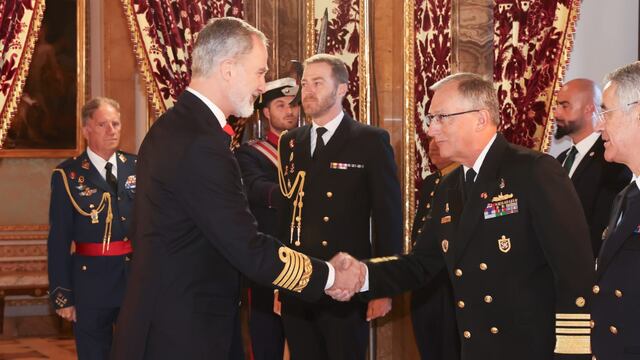 Comandante General de la Marina es recibido en audiencia por el Rey Felipe VI de España