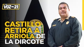 Gobierno de Pedro Castillo retira a Óscar Arriola de la jefatura de la Dircote
