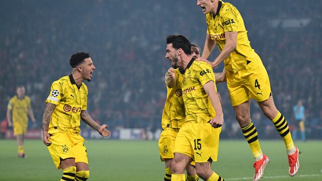 ¡A la final de la Champions! Borussia Dortmund derrotó 1-0 al PSG en Francia (VIDEO)