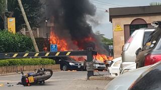 Se registra explosión y tiroteo en un complejo hotelero de Nairobi