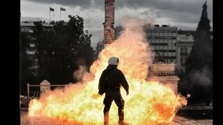 Grecia vive su mayor huelga general de los últimos años [Fotos]