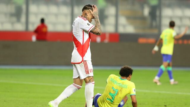 ¡Dura derrota! Perú cayó por 0-1 ante Brasil en el estadio Nacional