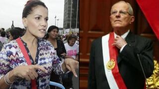 Así reaccionó Mónica Sánchez ante la renuncia de PPK