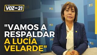 Ministra Nancy Tolentino: “Vamos a respaldar a Lucía Velarde”