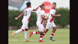 Selección peruana sub 17 empató 1-1 frente a Chile en partido amistoso