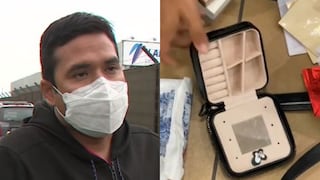 “Son 11 mil euros”: pasajero denuncia robo de joyas de oro y aretes de diamante de su maleta en aeropuerto Jorge Chávez