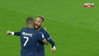 PSG vs. Marsella: así fue el gol de Neymar con asistencia de Mbappé en Ligue 1 [VIDEO]