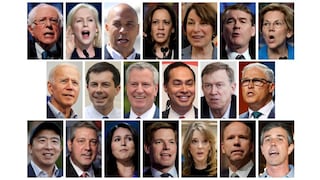 EE.UU.: Los 20 aspirantes que estarán en los primeros debates demócratas | FOTOS