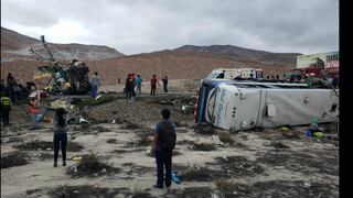  Arequipa: 13 fallecidos y más de 60 heridos deja el choque frontal entre dos buses 