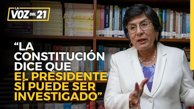Marianella Ledesma: “La Constitución dice que el presidente sí puede ser investigado”