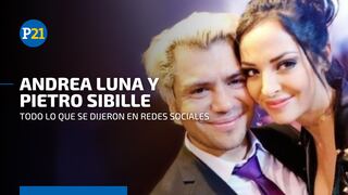 Andrea Luna y Pietro Sibille: ¿Recuerdas por qué se terminó su relación?
