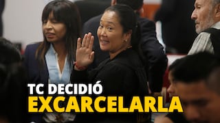 Tribunal constitucional decidió excarcelar a Keiko Fujimori [VIDEO]
