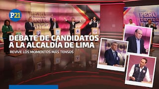 Debate Municipal 2022: estos fueron los momentos más tensos que protagonizaron los candidatos a la alcaldía de Lima