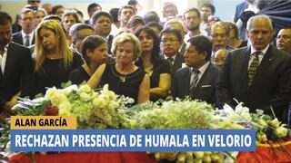 Alan García: Rechazan presencia de Ollanta Humala en velorio