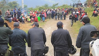 Comuneros de Cañaris vuelven a tomar vía que lleva a campamento minero
