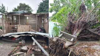 Ucayali: fuertes lluvias y vientos de más de 74 km/h afectaron viviendas y causaron temor en Pucallpa 