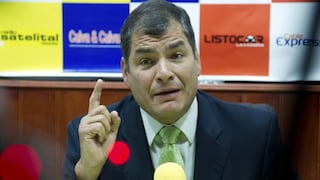 Rafael Correa acusa a Reino Unido de “amenazas groseras” por caso Assange