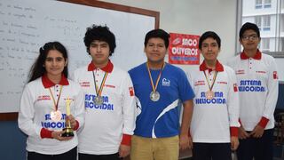 Delegación peruana consiguió 5 medallas en Olimpiada Internacional de Matemática