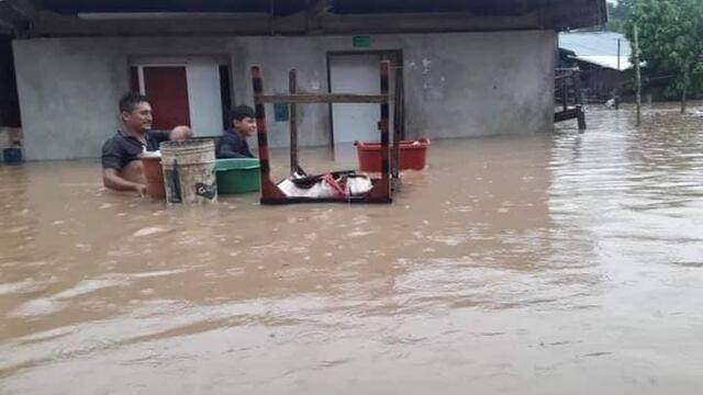 Más de 3 mil viviendas en Yurimaguas quedaron inundadas por torrenciales lluvias en Loreto