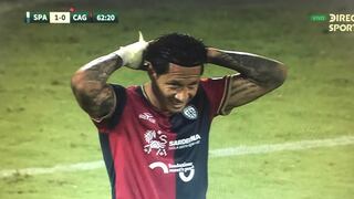 Lamento de Lapadula: falló penal con Cagliari en la Serie B de Italia [VIDEO]