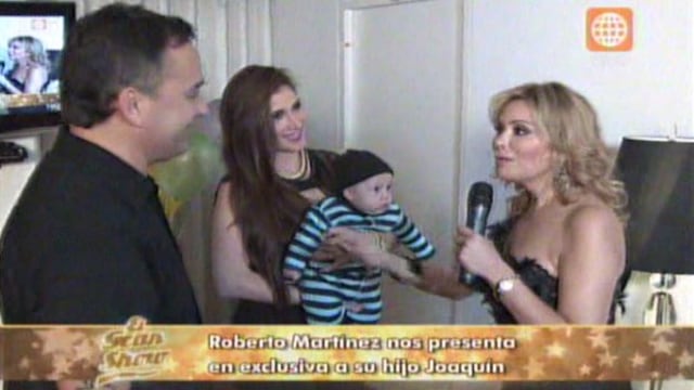 Gisela Valcárcel presentó al hijo de Roberto Martínez en ‘El gran show’