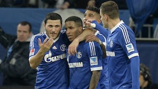 Farfán marcó doblete en triunfo del Schalke ante Eintracht Frankfurt