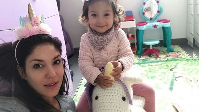 Tilsa Lozano le envía el más dulce mensaje a su hija Valentina por su cumpleaños