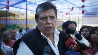 Alan García calificó de "contraproducente" propuesta laboral de Todos por el Perú