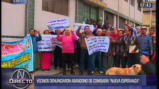 Villa María del Triunfo: Vecinos denuncian que comisaría está abandonada hace ocho meses