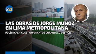 Jorge Muñoz: las polémicas y cuestionadas obras de su gestión