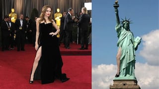 Burlas y críticas por pose de Angelina