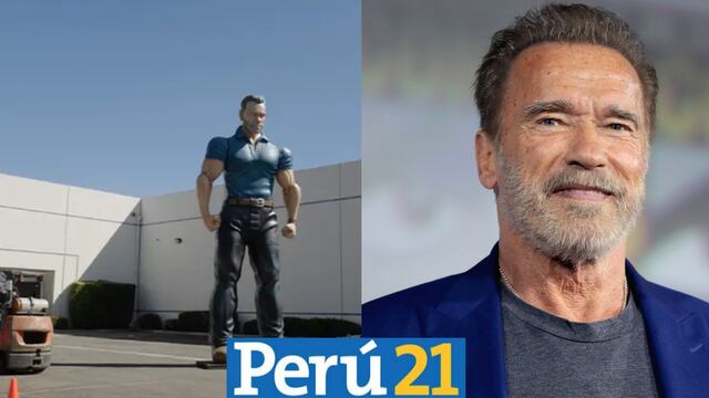 Figura de Arnold Schwarzenegger es la más alta de todo el mundo