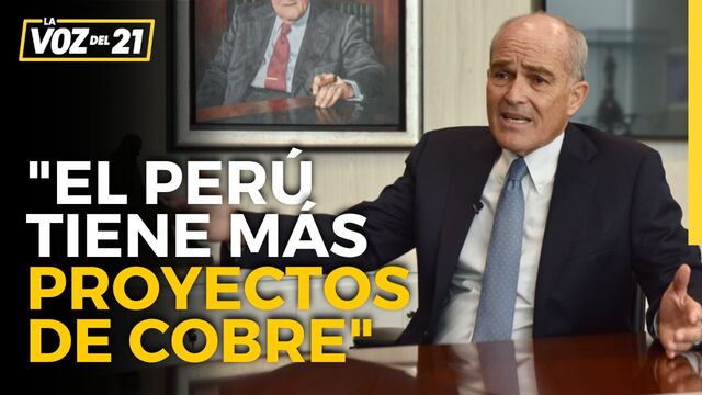 Roque Benavides: “Perú es el que tiene más proyectos de cobre en el mundo”