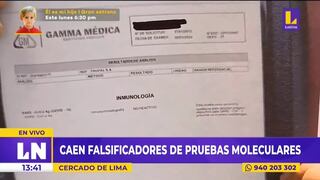 Falsificadores ofrecían pruebas COVID-19 con resultado negativo para viajeros del Aeropuerto Internacional Jorge Chávez