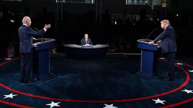 El segundo debate presidencial entre Trump y Biden será de forma virtual