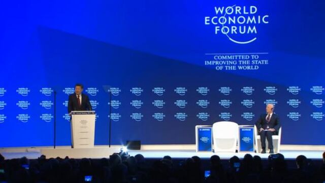 Davos: Xi Jinping defendió el libre comercio e instó al mundo a decir no al proteccionismo